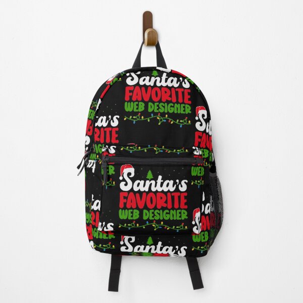 Item preview, Santa's Favorite Web Designer designed and sold by ArtMeetsPizza.