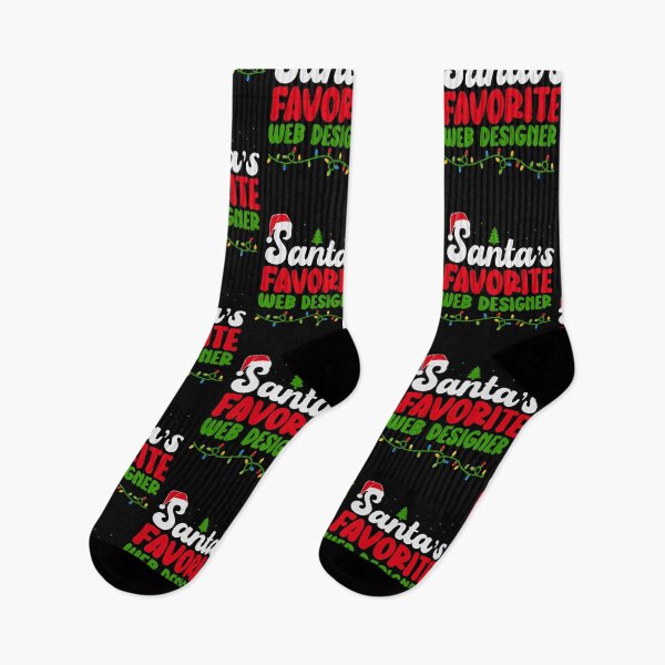 Item preview, Santa's Favorite Web Designer designed and sold by ArtMeetsPizza.