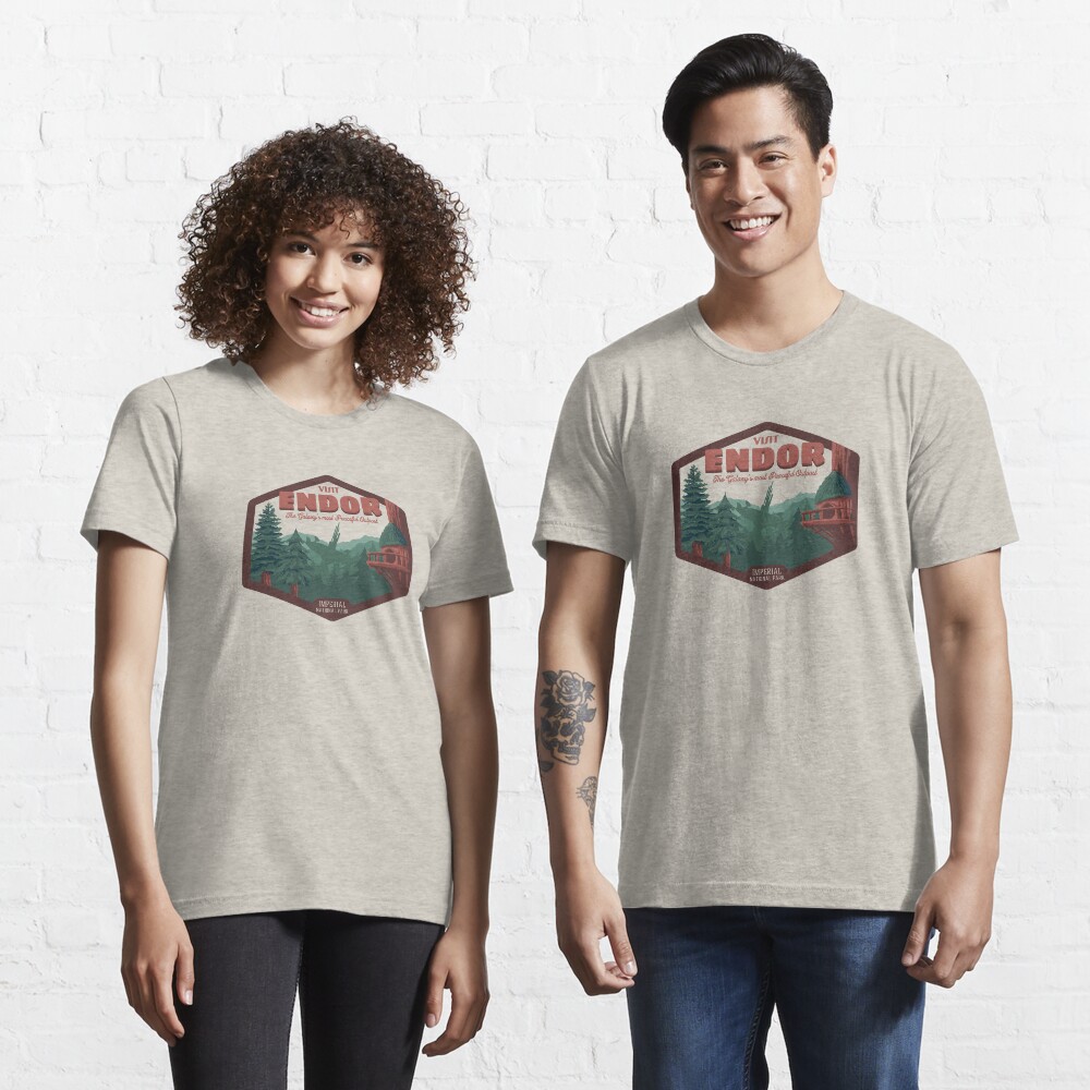 Vista previa del artículo con la obra «Camiseta esencial», diseñado y vendido por adorabowldesign.