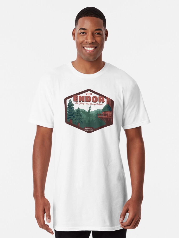 Imagen 1 de 5, Camiseta larga con la obra El puesto avanzado más pacífico de la galaxia, diseñada y vendida por adorabowldesign.
