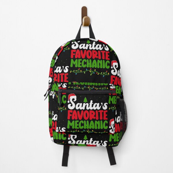 Item preview, Santa's Favorite Mechanic designed and sold by ArtMeetsPizza.