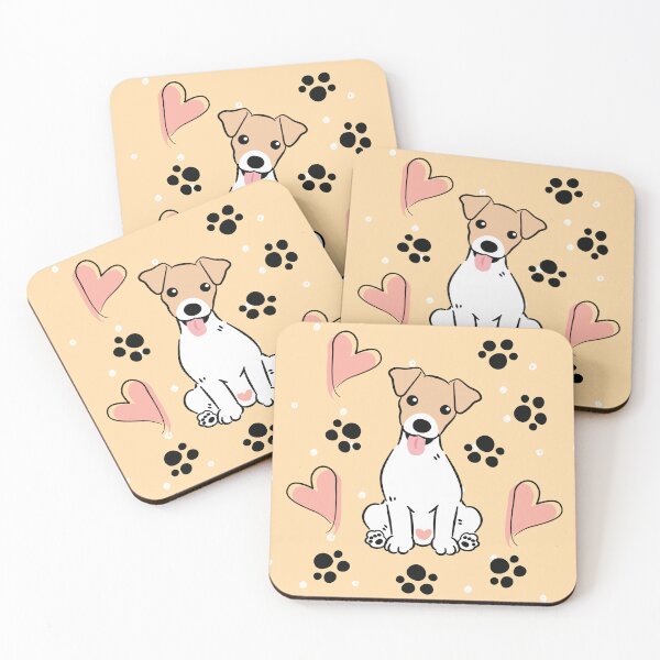 Item preview, Love Smooth Coat Lemon Jack Russell Terrier 5 designed and sold by Lulupainting.