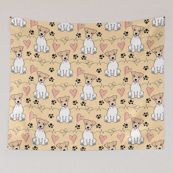 Item preview, Love Smooth Coat Lemon Jack Russell Terrier 5 designed and sold by Lulupainting.
