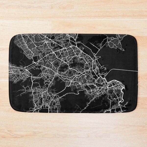 Item preview, Rio de Janeiro City Map of Brazil - Full Moon designed and sold by deMAP.