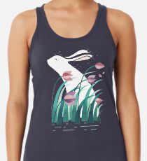 Rabbit, Resting Racerback Tank Top