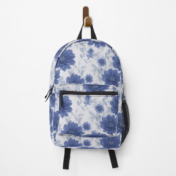 Item preview, Wild Navy Cornflowers Flowers. Watercolor Pattern. designed and sold by Victoria Riabov.