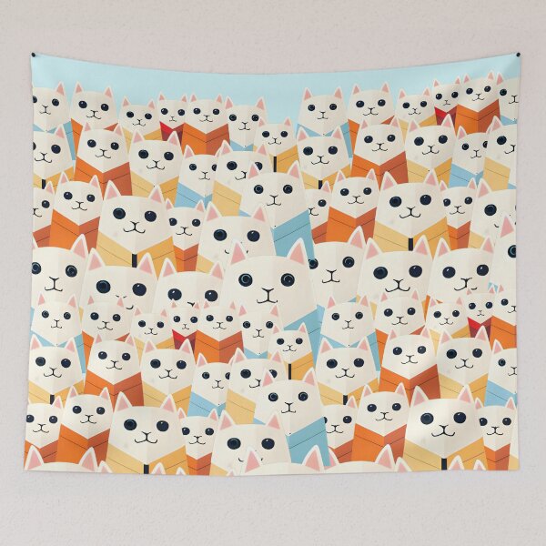 Item preview, clowder, a group of cats,a clowder of cats designed and sold by zzzozzo.