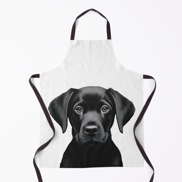 Item preview, black labrador retriever puppy designed and sold by DreamyDaisy.