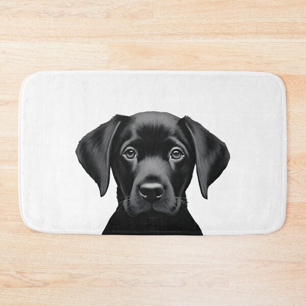 Artikelvorschau, schwarzer Labrador Retriever Welpe entworfen und verkauft von DreamyDaisy.