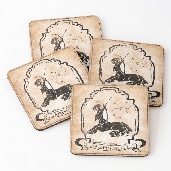 Item preview, Sagittarius Zodiac Art designed and sold by BatXBone.