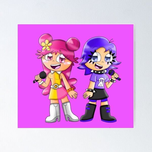 Hi Hi Puffy AmiYumi - hi!hi! puffy amiyumi - AmiYumi Show! Drawstring Art  Board Print for Sale by malongovotic