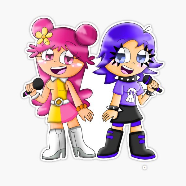 ♡amii♡ Fanart of @ami0amii characters Asha & Quinn 🖤🩶 These character