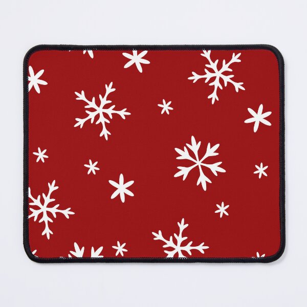 Item preview, Christmas Snowflakes Pattern On Holiday Dark Red  designed and sold by DEC02.