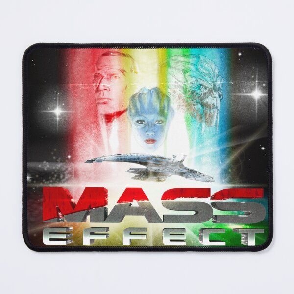Item preview, MASS EFFECT THE MOTION PICTURE POSTER (Bob Peak Style) designed and sold by CrazyPencilComx.