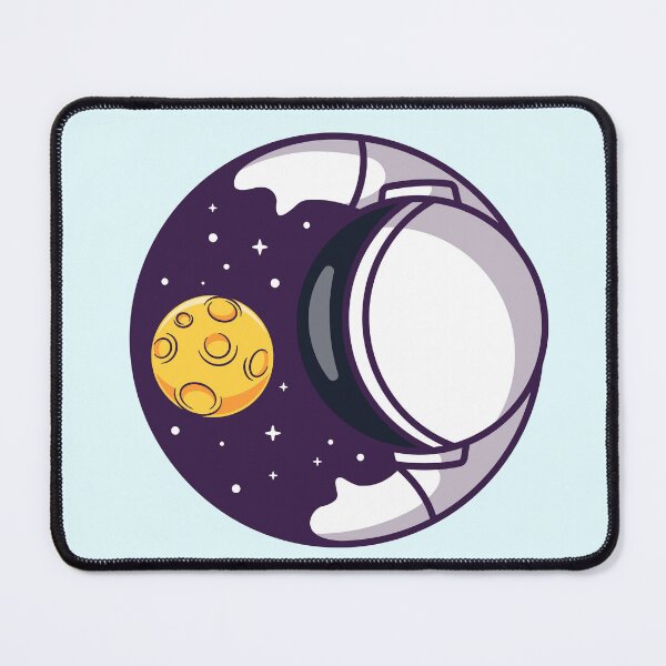 Item preview, Cosmic Explorations: Astronaut and Moon Logo designed and sold by hjian8219.