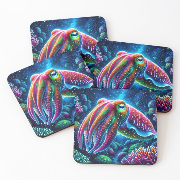 Item preview, Curious Cuttlefish designed and sold by NeatSplash.