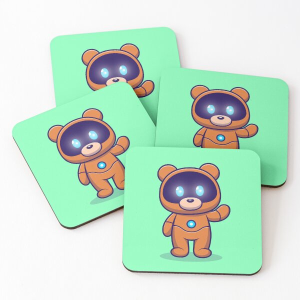 Item preview, Tech-Savvy Teddy: The Adorable Robot Bear designed and sold by hjian8219.
