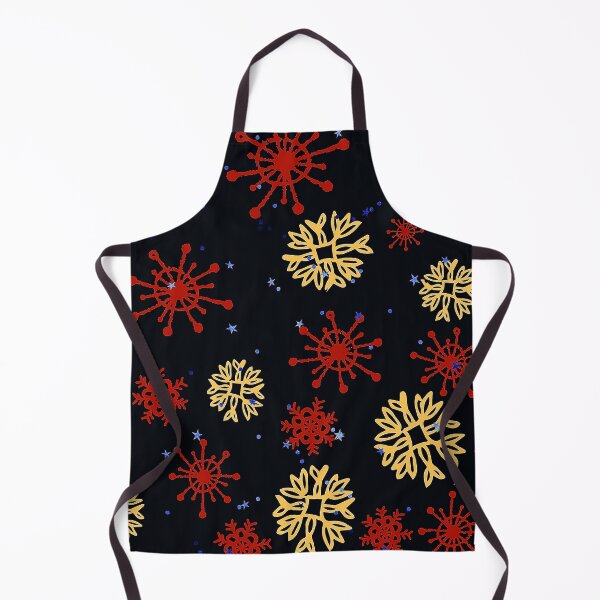 Item preview, Christmas Red And Gold-Colored Snowflakes Pattern  designed and sold by DEC02.