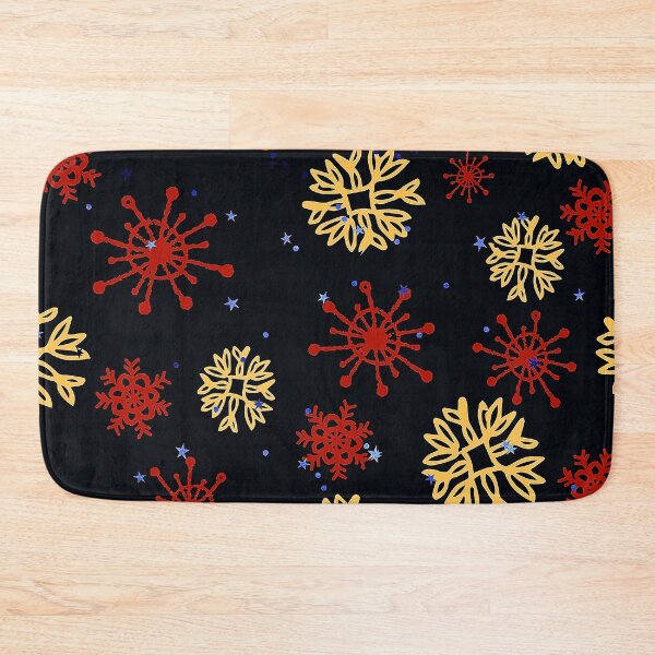 Item preview, Christmas Red And Gold-Colored Snowflakes Pattern  designed and sold by DEC02.