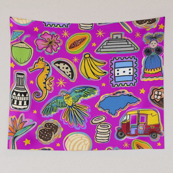 Item preview, SPARKLE HONDURAN SOUVENIR PATTERN designed and sold by ANDREASILVESTRI.