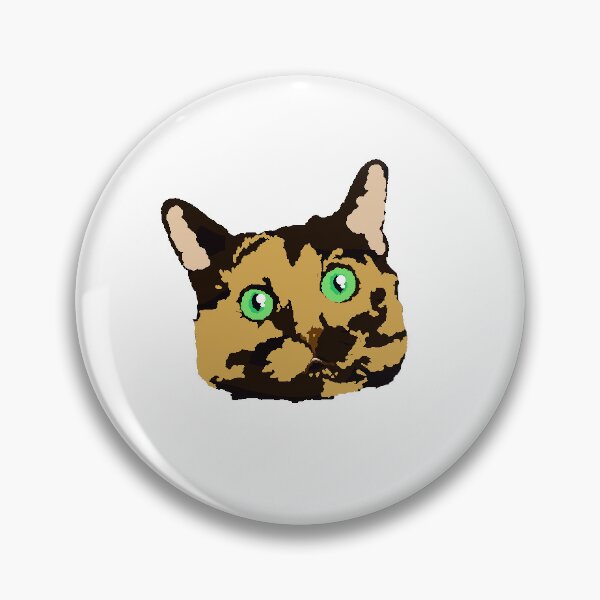 Item preview, surprised tortoiseshell tortie cat designed and sold by calchive.