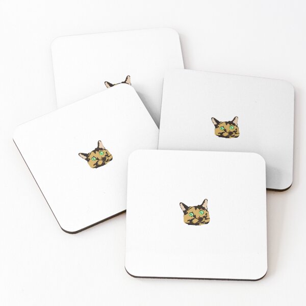 Item preview, surprised tortoiseshell tortie cat designed and sold by calchive.
