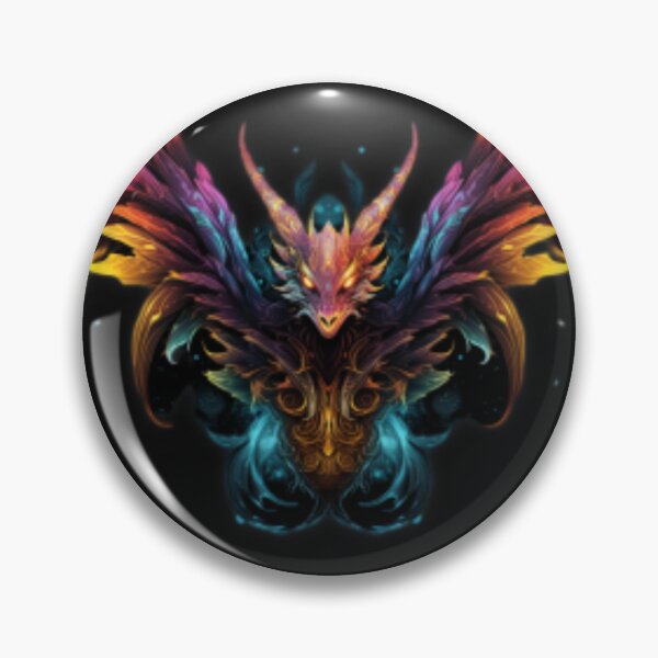 Item preview, Colorful Mythical Dragon designed and sold by neatdesignsbycm.