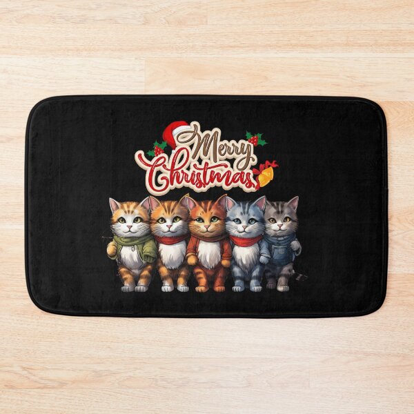 Item preview, 5 Meowy Christmas  designed and sold by muitee.