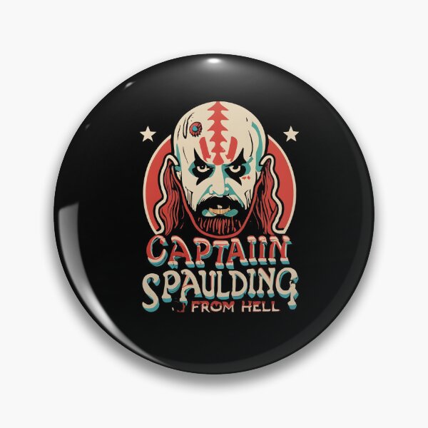 Artikelvorschau, Captain Spaulding Madness – Killerclown-Horrorkunst entworfen und verkauft von ArtistriWear.