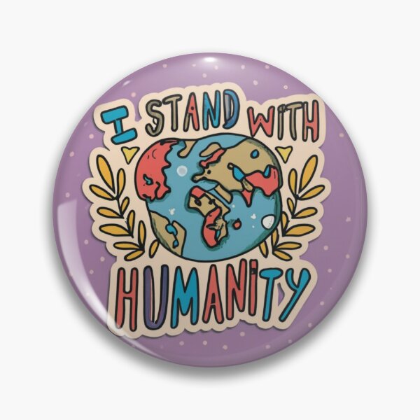 Item preview, "Harmony Horizon" Pin Button  designed and sold by Stick  !t.