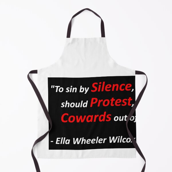 Item preview, Silence Protest Makes Cowards designed and sold by bohemianbrigade.