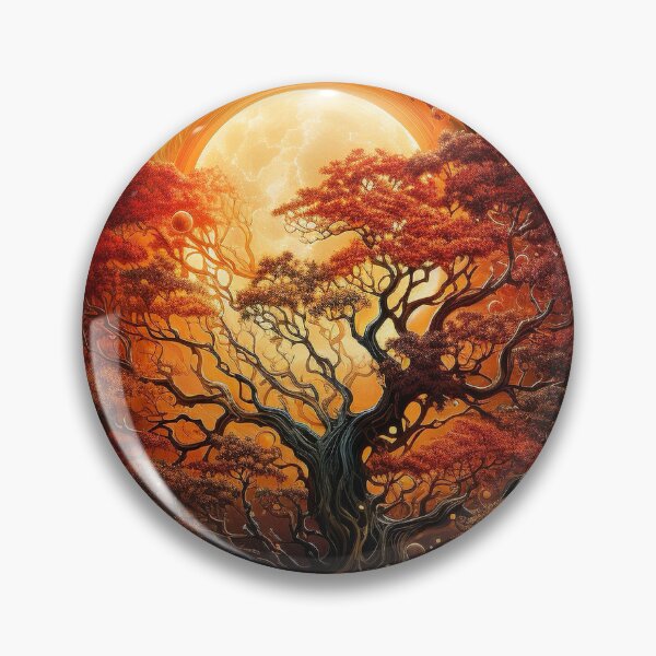Item preview, Tree of Life With Moon designed and sold by tivaslove.