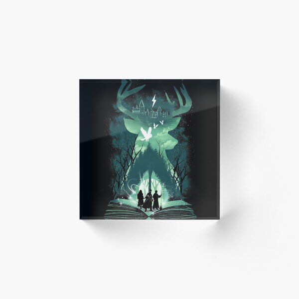 The Magic Never Ends Acrylic Block