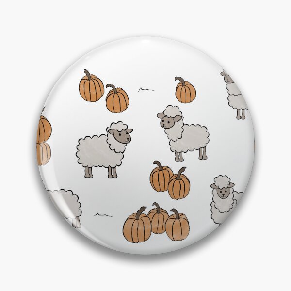 Item preview, Sheeps and Pumpkins designed and sold by AFloatingAcorn.