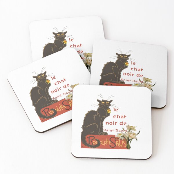 Item preview, Le Chat Noir De Saint David De Rodolphe Salis Classic  designed and sold by GetawayApparela.