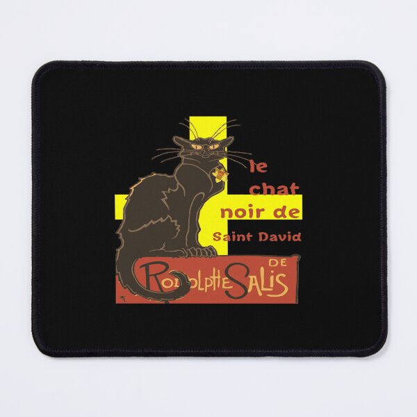 Item preview, Le Chat Noir De Saint David De Rodolphe Salis designed and sold by GetawayApparela.