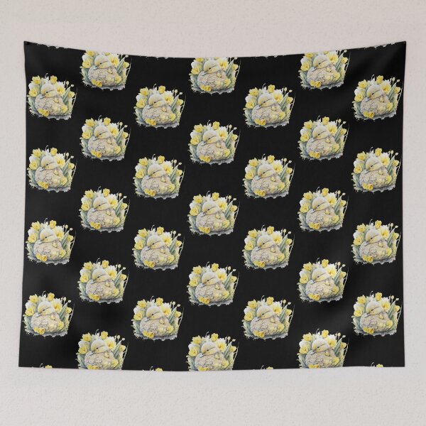 Item preview, Duckling in Flowers  designed and sold by GetawayApparela.