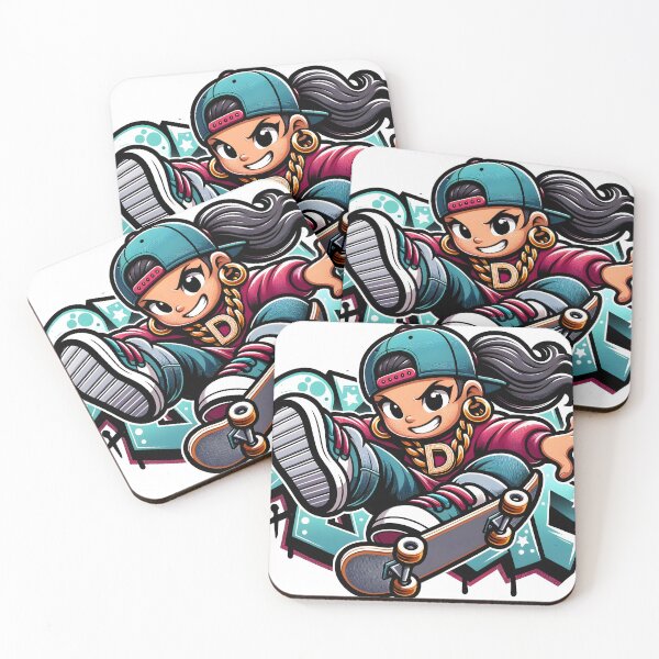 Item preview, Cutie Girl Skater designed and sold by Drextor.