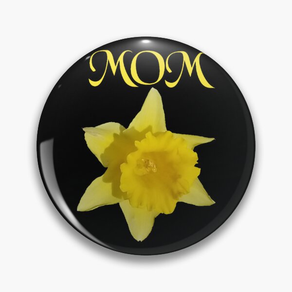 Artikelvorschau, Mom wYellow Daffodil Fitted Scoop entworfen und verkauft von GetawayApparela.