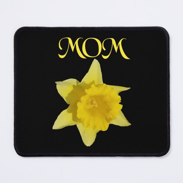Item preview, Mom wYellow Daffodil Fitted Scoop  designed and sold by GetawayApparela.