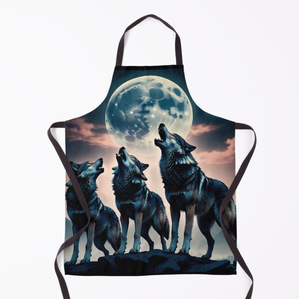Item preview, Epic Wolves Howling at the moon 80's style wolf designed and sold by muitee.