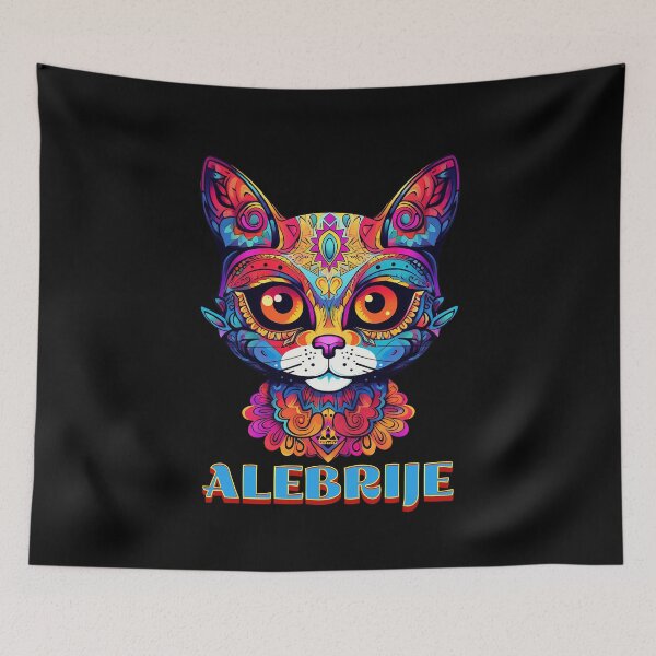 Item preview, COLORFUL CAT ALEBRIJE KITTEN Feline Design designed and sold by ej-sulu.