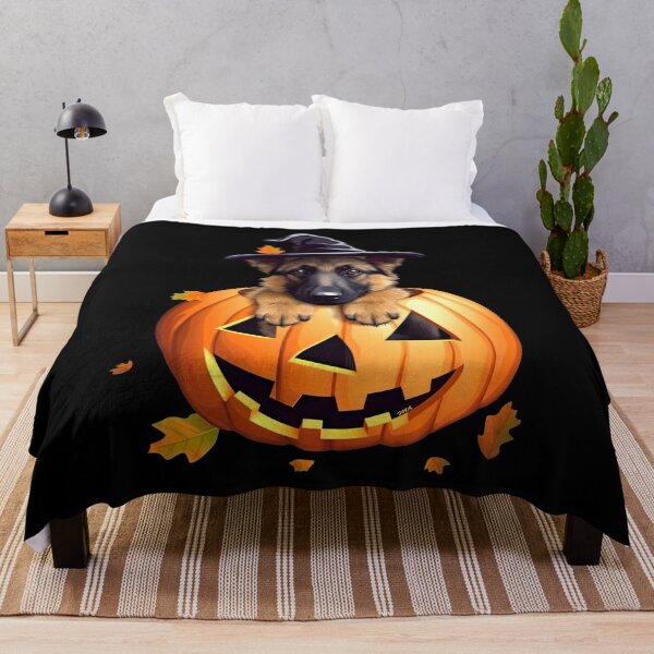 Item preview, German Shepherd Puppy Halloween Magic designed and sold by polygrafix.