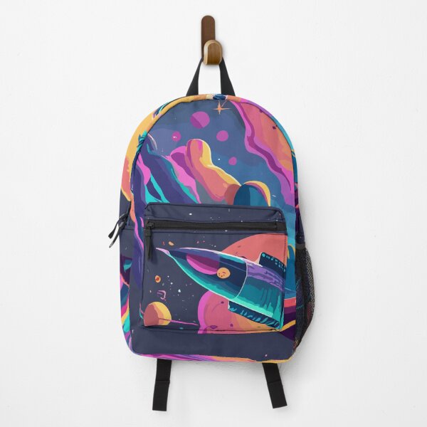 Item preview, Voyage Through the Cosmic Nebula - Spacecraft Adventure designed and sold by InkBlvd.