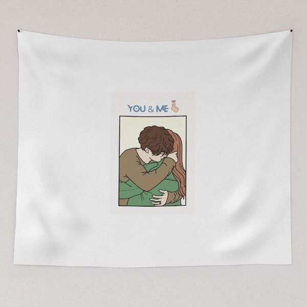 Item preview, Korean Couple Hugging designed and sold by Thedigital91.
