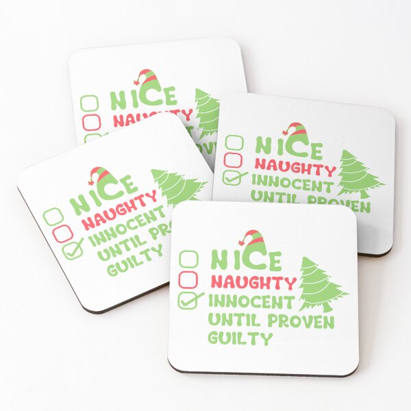 Item preview, Nice and Naughty List Funny Christmas T-Shirt  designed and sold by AllThatIsWelsh.