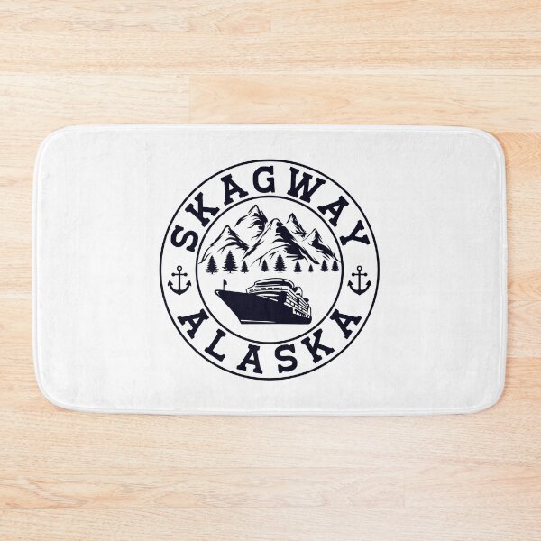 Item preview, Skagway Alaska Vacation Souvenir And Cruise Ship Gifts Sticker designed and sold by KGN  CREATIVITY.