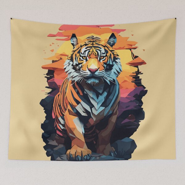 Item preview, Spirit Animal Tiger - Power, Courage & Determination designed and sold by Jollys-ArtShop.