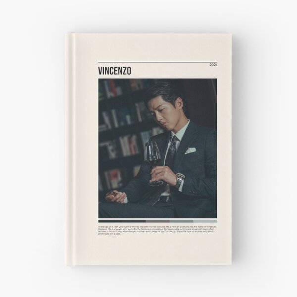 Item preview, Vincenzo, kdrama minimalista (2021) designed and sold by PinkandP.