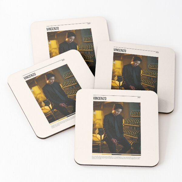 Item preview, Vincenzo, Minimalist kdrama (2021) designed and sold by PinkandP.